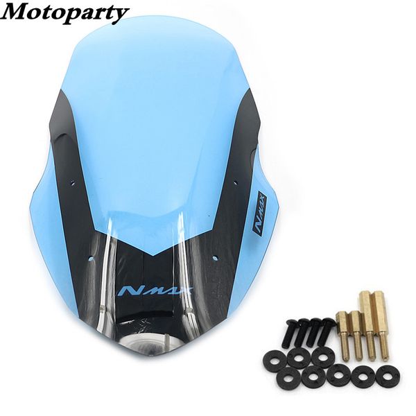

for yamaha 16-18 nmax155 nmax 155 modified motorcycle windshield scooter steel solidification windscreen brown wind deflectors