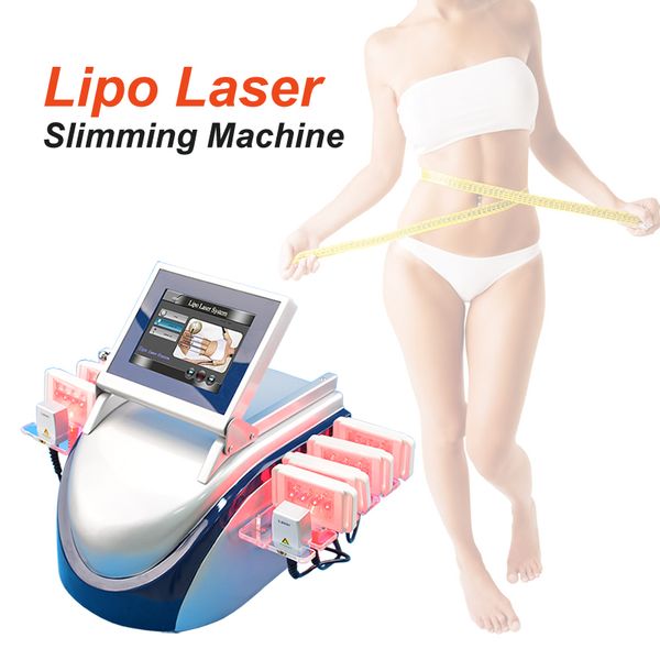 

itemsportable lipolaser professional slimming machine 8 largepads 2 smallpad lipo laser beauty equipment device for lose weight