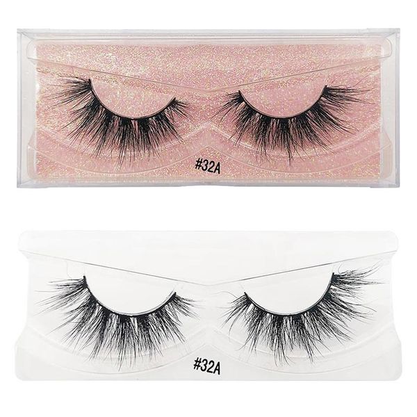 

false eyelashes 2021 fashion 1 pairs natural fake lashes long makeup 3d mink eyelash extension faux