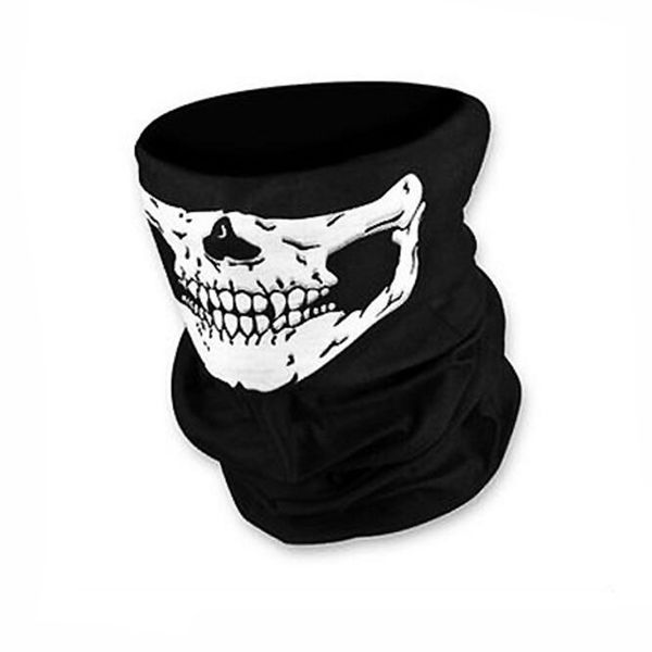 

motorcycle bicycle halloween mask festival skull masks skeleton outdoor multi function neck warmer ghost half face mask scarf