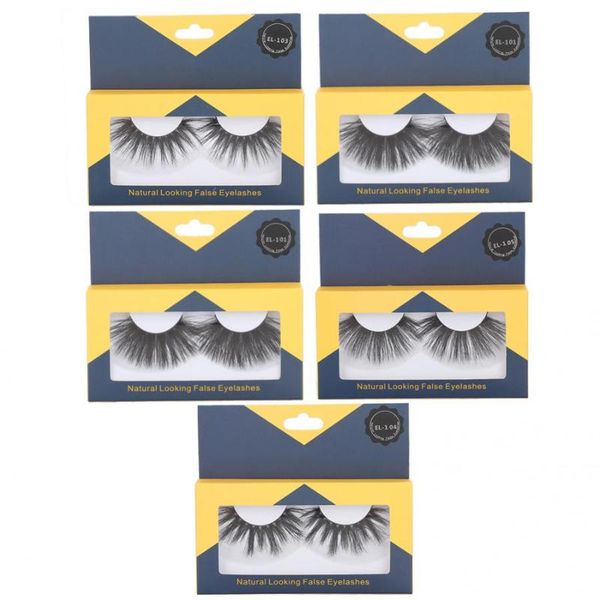 

false eyelashes natural 3d soft thick long extension makeup fake