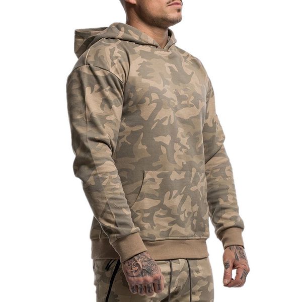 

autumn mens designer hoodies fashion camouflage printed casual pullover mens clothing, Black