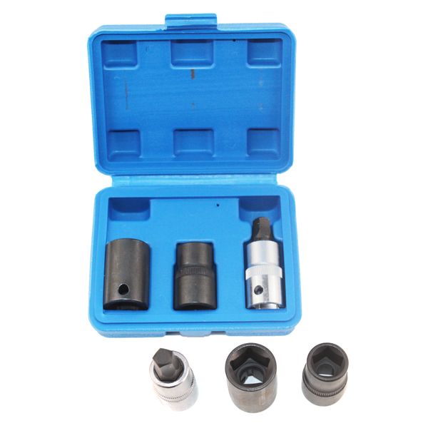

3pcs automotive tools pentagonal side sleeve butterfly brake pump pentagon screw sleeve set