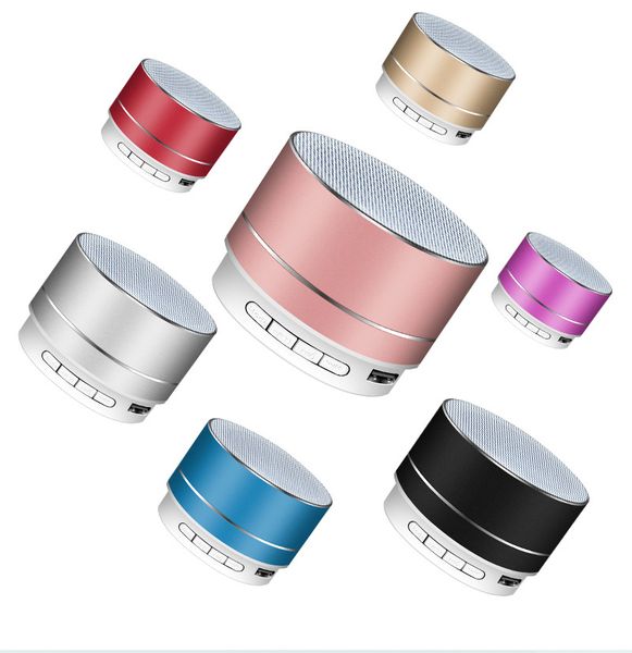 

a10 металлический bluetooth стерео мобильный телефон и ноутбук сабвуфер мини-стальной пистолет беспроводная карта вставить динамик