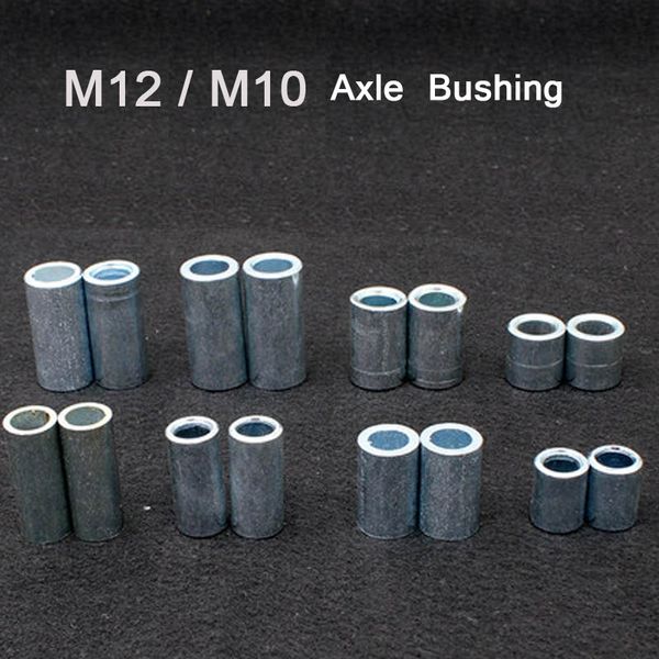 

pair motorcycle kickstarter hub axle bushing m10 m12 front rear inner bushing 10mm 12mm for chinese scooter parts moped atv