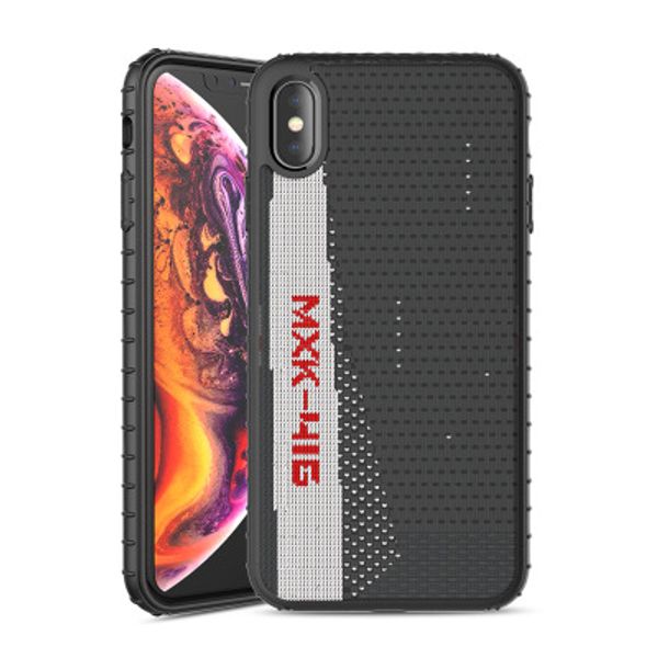 

ткань спорт стиль для iphone xs противоударный доспех soft shell силикон ткань гибридный чехол для iphone x xr xs max