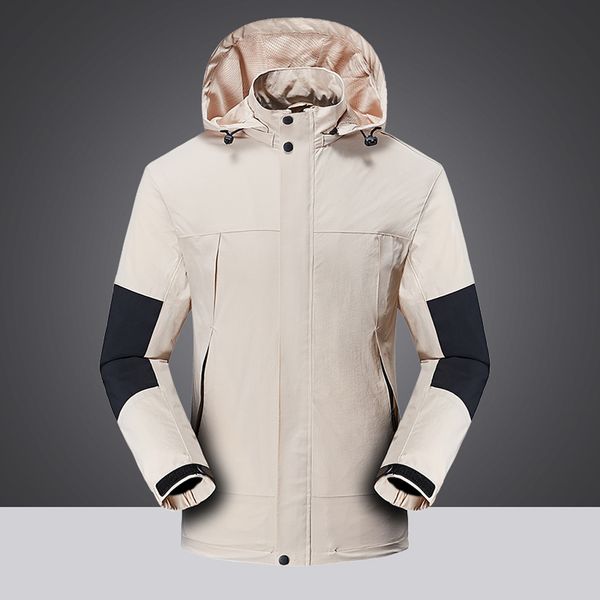

2019 outdoor waterproof quick-drying breathable sport outdoor coat mens autumn casual fashion hunting windbreaker ski coat, Blue;black
