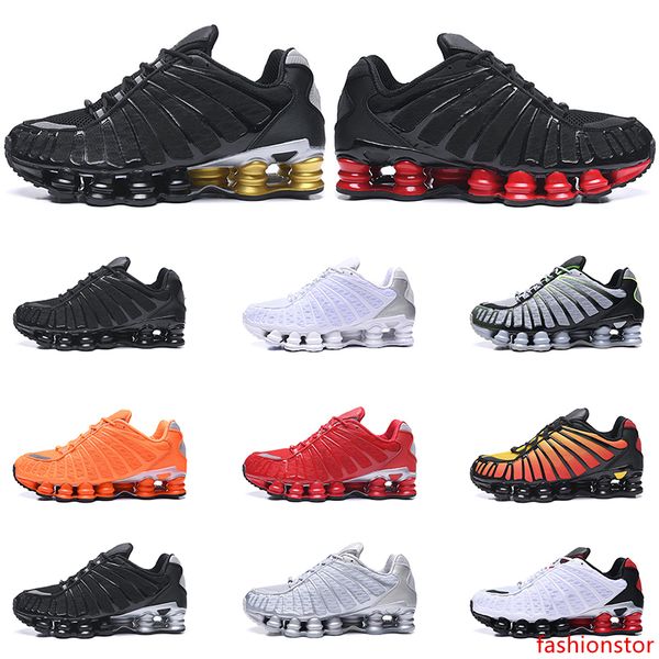 

2020 new arrival tl men running shoes triple black white pure platinum clay orange sunrise speed red trainers sport sneaker size 40-46