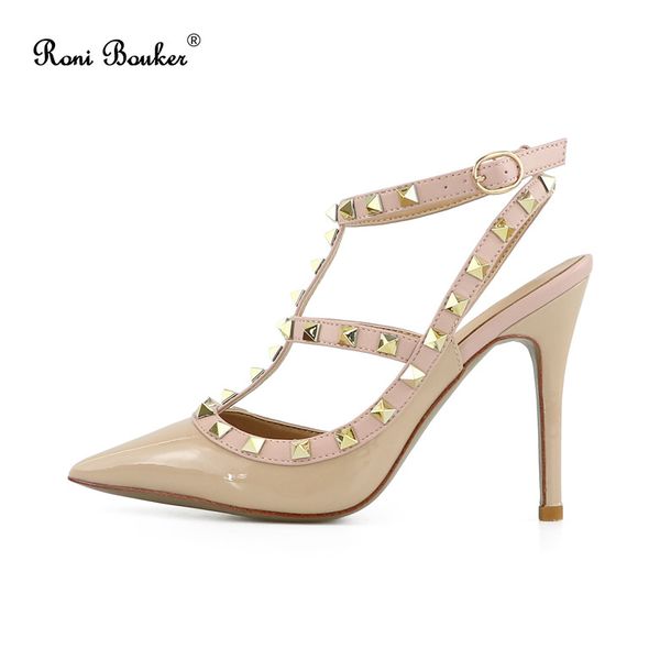 Correa Para Compre Tacones Marca Mujer Altos Hebilla Punta uTFJ35K1lc