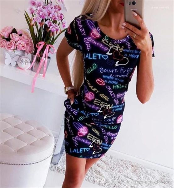 

красочные женские платья bodycon с коротким рукавом тощие сексуальные женские платья crazy girl print, Black;gray