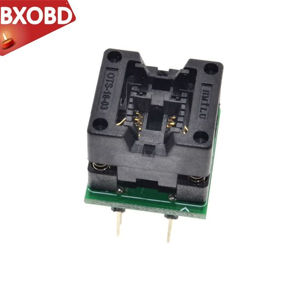 

soic8 sop8 to dip8 wide-body seat wide 200mil programmer adapter socket blue