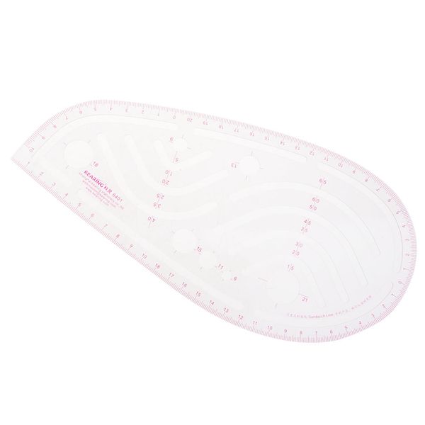 

многофункциональный дизайн укладки французский изгиб бедра вырез слот прямая линейка, Black