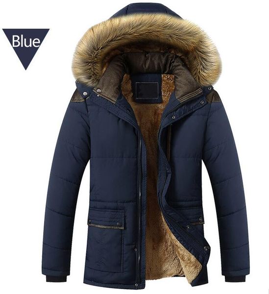 

winter jacket men brand fashion new arrival casual slim thick warm mens coats parkas with hooded long overcoats clothing male, Tan;black