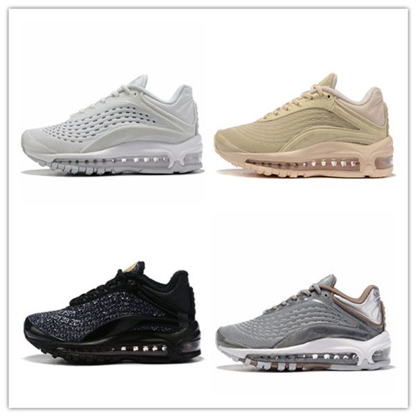 

2019 deluxe se max designer beige white dark blue black silver grey brown men women running shoes casual sport trainer sneaker