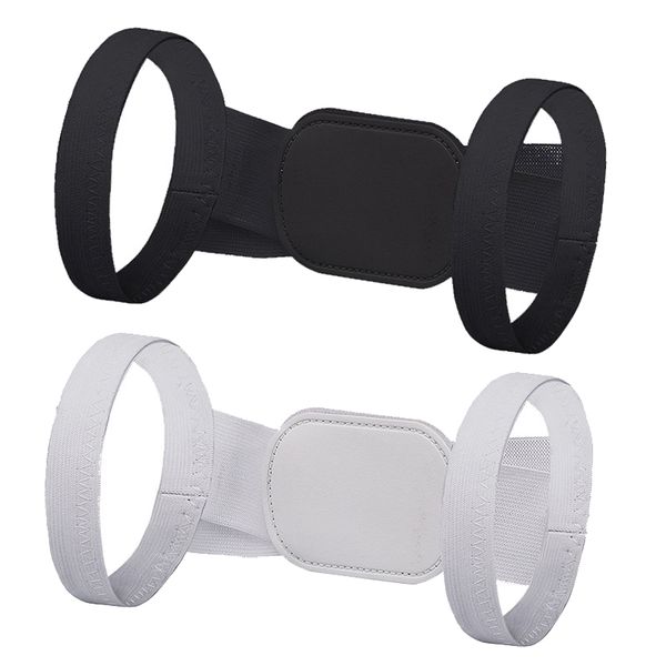 

new back brace shoulder posture corrector kids corset spine support belt correction brace xd88, Black;blue