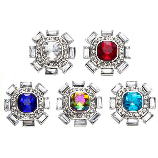 

20pcs new snap jewelry vitnage charms flower cross 18mm snap buttons fit diy 18mm bracelet necklace jewelry, Golden;silver