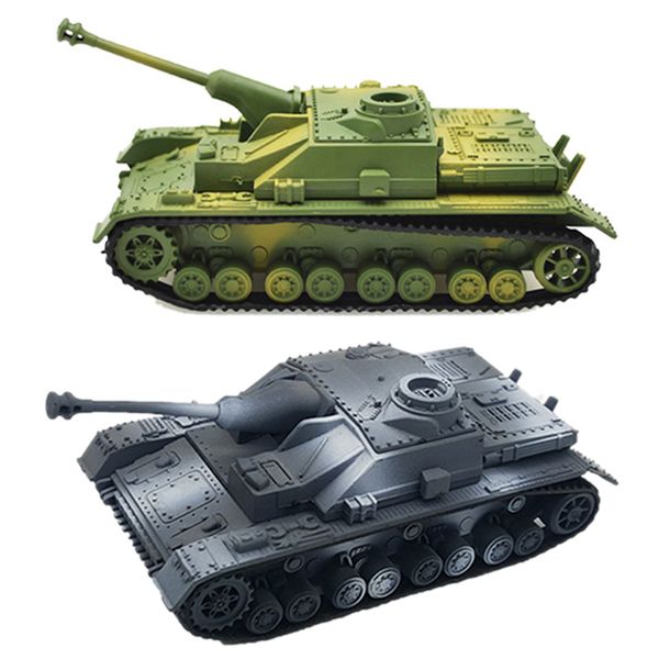 

4d model building kits assembly sturmgeschutz iv tank assault educational toys collection high-density material