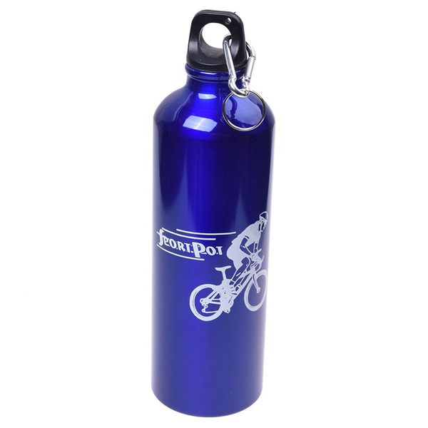 

750ml water bottle sporty aluminum bicycle
