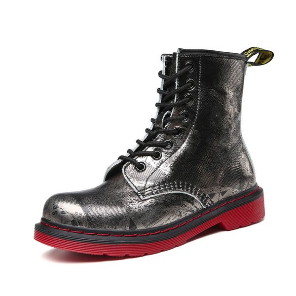 

fashion vintage ankle boots women flat shoes fashion british style genuine leather lace-up casual ladies low heel short boots, Black