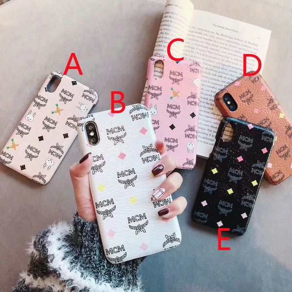 

PC Hard Phone Case For iPhone XS MAX Mobile Shell Brand Design Cute Pattern for iPhone X XR 6 6plus 7 7plus 8 8plus Cover