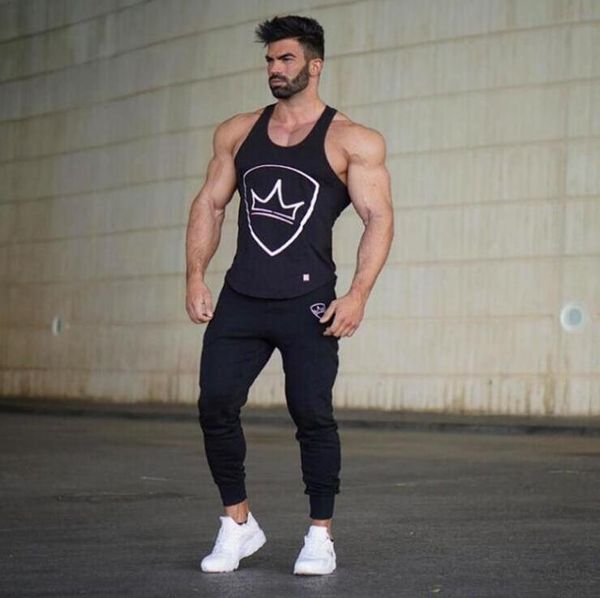 

mens fashion casual letter trousers comfortable sweatpants new arrive sport gym pants 10 colors quanlity, Black