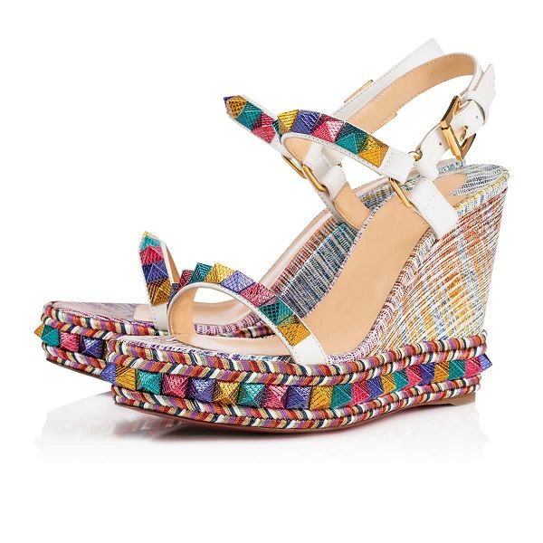 

19 wholesale -- women cataclou ladies sandals luxurious red bottom pyraclou wedges high heels gladiator sandals party wedding dress, Black