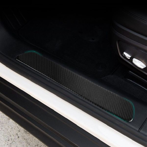 Car Door Sill Plate Alloy Welcome Footboard Protect Cover Pedals