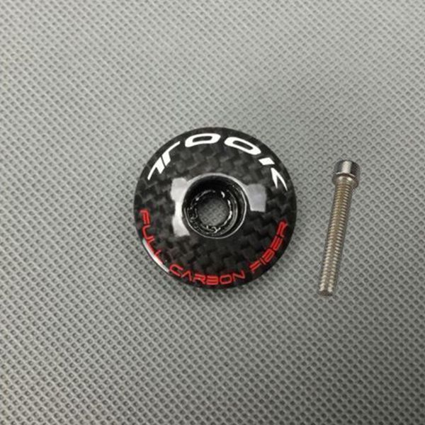 

carbon fiber road bike bicycle handbar stem cap cover bolt for bicycle handbar stem in diameter of 28.6mm