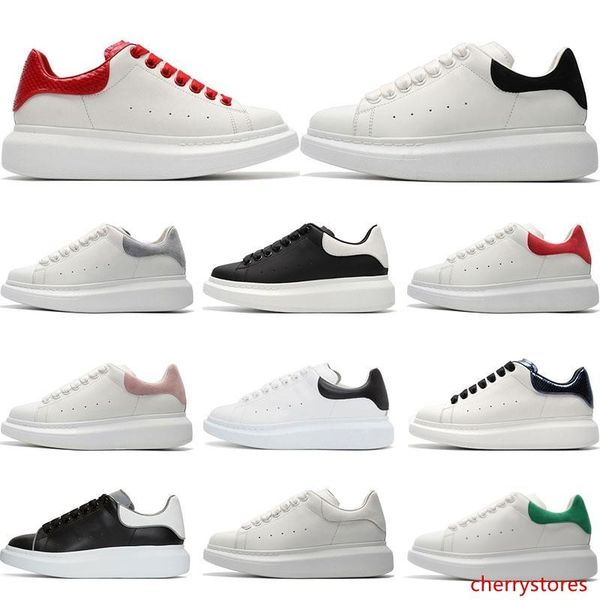 

2019 mens designer shoes white leather 3m reflective casual for girl women black gold red fashion comfortable flat sports sneaker size 35-44
