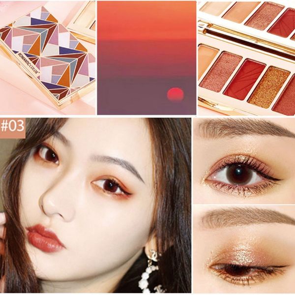 

6 colors beauty diamond eyeshadow matte eye shadow pallete lasting glitter eye shadow cosmetics tools