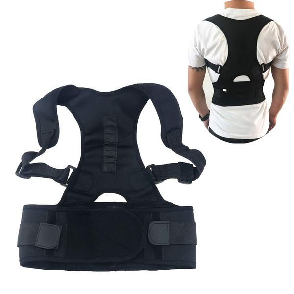

Magnetic therapy po ture corrector brace houlder back upport belt for men women brace upport belt houlder po ture
