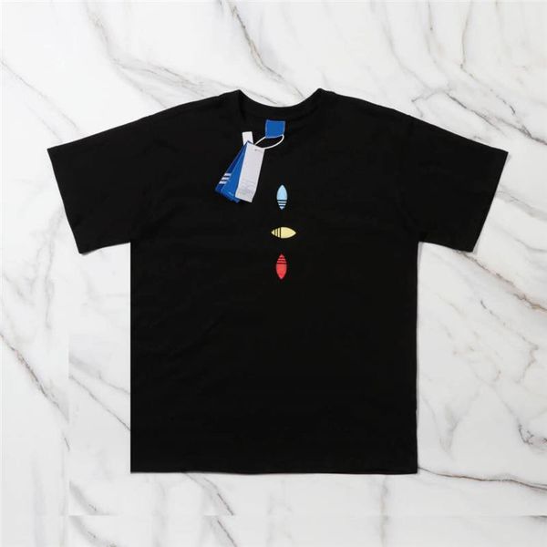 

2020 mens t shirts fashion tees breathable loose short sleeves pattern printed t shirts summer sport2 lr200432, White;black