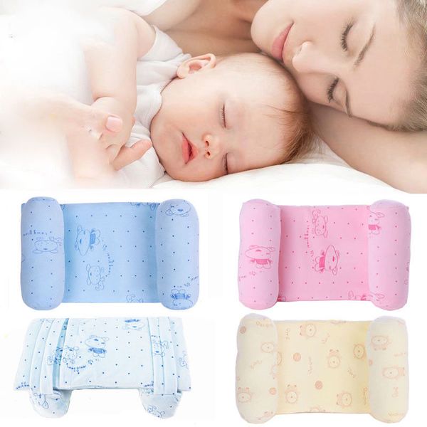 Newborn Head Positioner Prevent Flat Pillow Travel Anti Roll Baby
