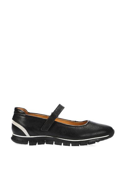 

pearl genuine leather black women 's sneaker 120130005483