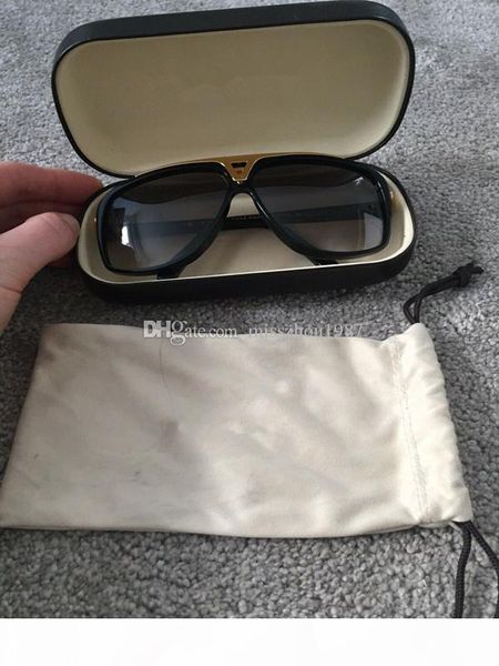 

мужчины женщины оригинал данные солнцезащитные очки унисекс evidence sunglasses black gold стиль солнцезащитные очки совершенно новый с бирк, White;black