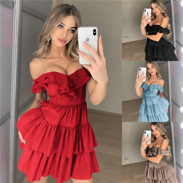 

женские летние короткие платья без бретелек с плечом платье-миди с шипами и расклешенными бретельками, White;black