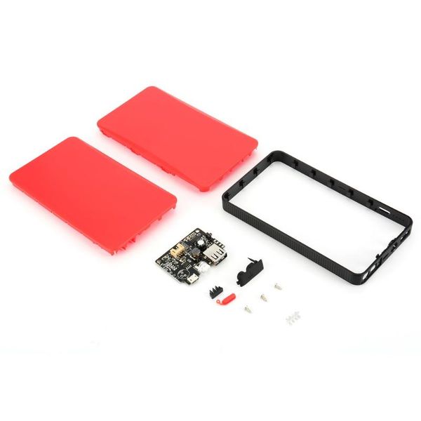 

ultra-thin usb charging ports mobile phone power bank case with high capacity ultra light single led indicator power bank case