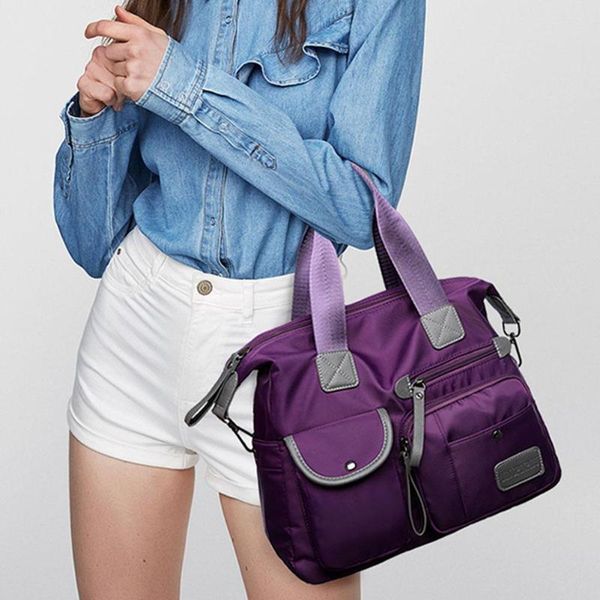 

multiuse women waterproof handbag nylon tote travel messenger crossbody bags for women bolsa feminina handle shoulder bag