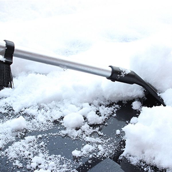 

snow shovel multifunctional snow shovel long rod deicing ice sweep tool removal brush for winter car accessories
