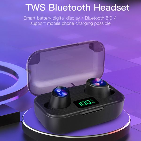 

бепѬоводне нађники ipx5 водонепѬониаемй веодиоднй иѬовой диплей tws bluetoo