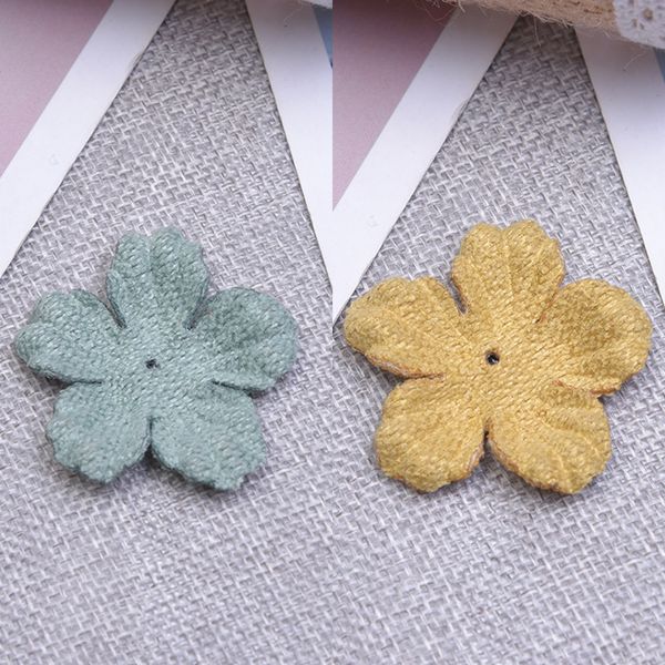 

children's headdress clothing fabric flower diy shoes and hats diy handmade handmade flower accessories petals, Slivery;white