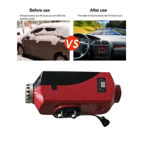 

12v 8kw air heater diesel heater parking air car truck boat universal red black