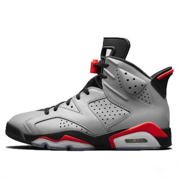 

6s reflections of a champion infrared 6 unc angry bull black cat alternate mens basketball shoes sports baskets designer sneakers size 13