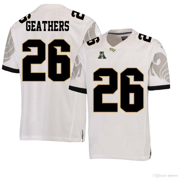 

gabriel davis stitched men's ucf knights greg mccrae daniel obarski jacob harris college football jersey white black