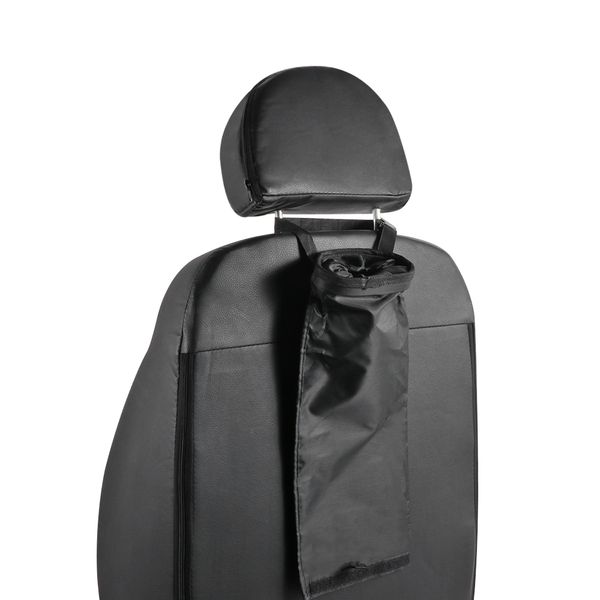 

1pcs portable car dustbin garbage bag dust seat back storage rubbish bin box case sundries holder organizer pocket bags trash