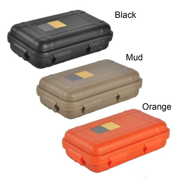 

outdoor sport gear shockproof waterproof box sealed box edc tools wild survival storage box 2504046