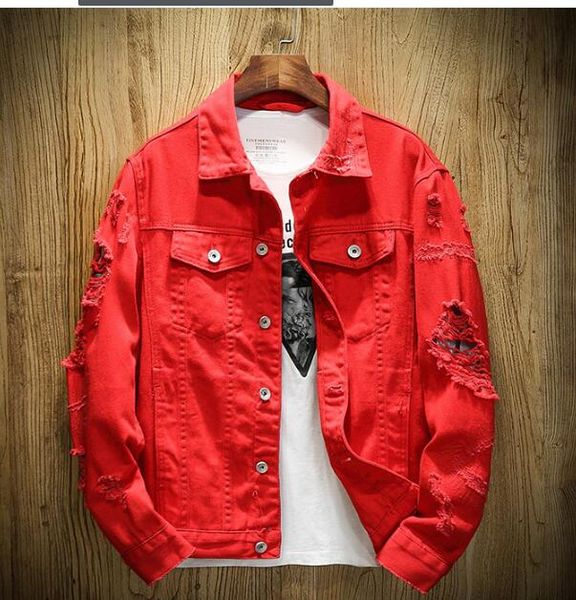

men's jean jacket slim men fits denim jacket solid male jean coats men cowboy fashion brand clothing hip hop sudaderas mujer, Black;brown