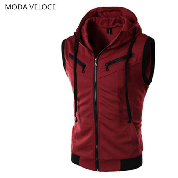 

мужская баскетбол спорт толстовки мужчины спортивный костюм свободно без рукавов с капюшоном баскетбол обучение толстовка, Black