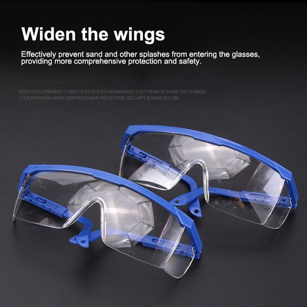

anti-splash dust-proof cycling goggles labor insurance saliva droplets protective glasses transparent men women goggles.1