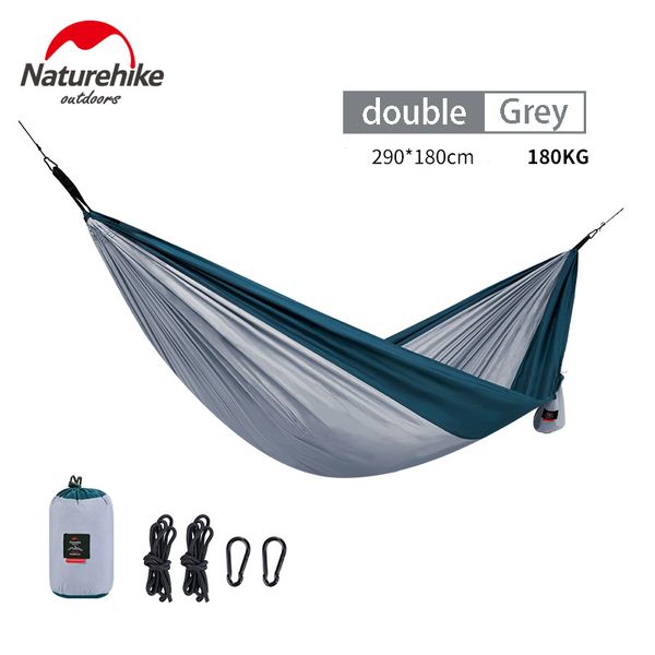 

naturehike outdoor camping dormitory single double hammock ultra light portable hammock nh17d012